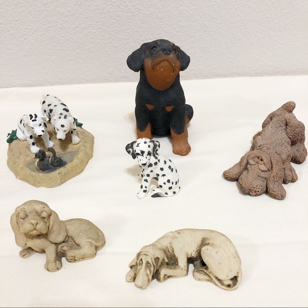 Beautiful Dogs Figurines Collection Set of 6
